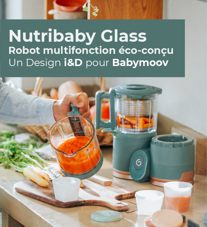 Nutribaby Glass, for healthy meals