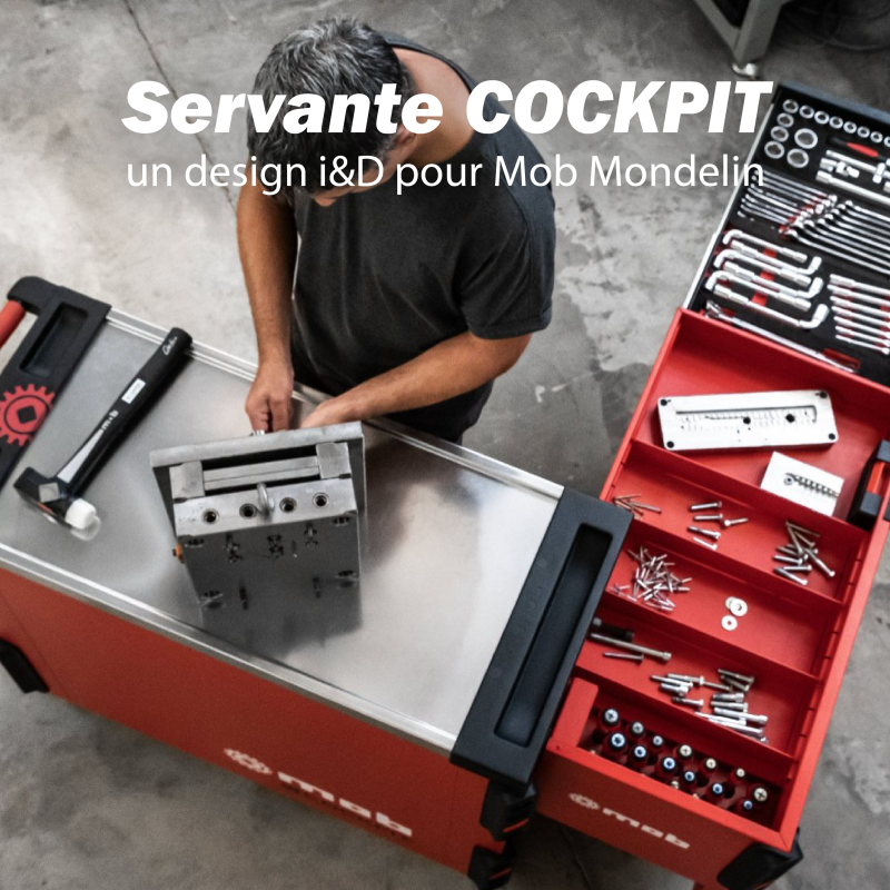 Servante Cockpit, un design innovant pour un nouvel espace de travail